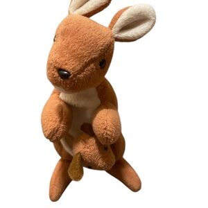 Ty Beanie Baby "Pouch" the Kangaroo stuffed animal from 1996.